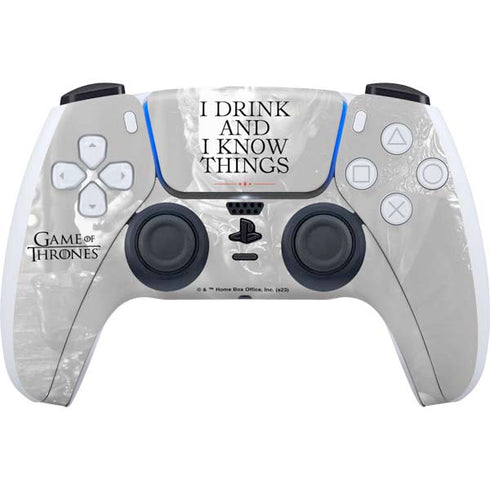 Game of Thrones: Tyrion Lannister Quote PS5 Controller Skin